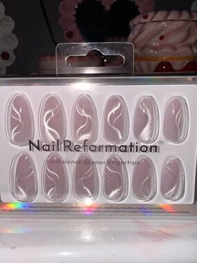 Nail Reformation Reflective Press On Nails
